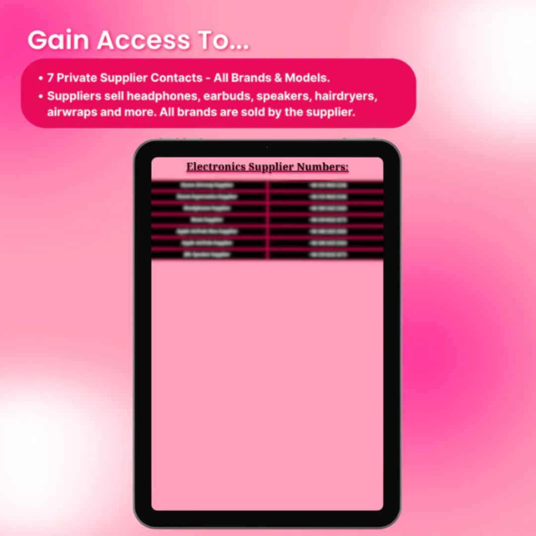 Electronics Suppliers